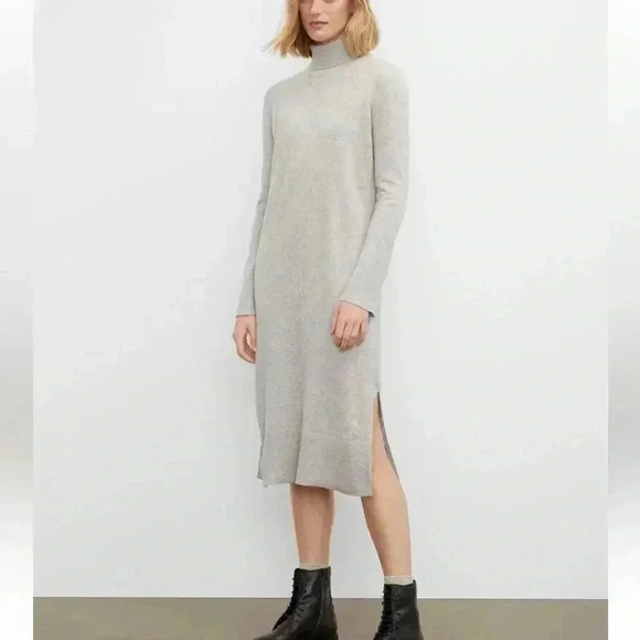 CLUB MONACO Cashmere Turtleneck Dress SMALL - Picture 1 of 13